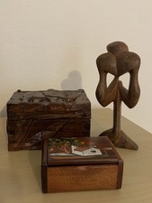 Wooden carved elephant for sale  COVENTRY