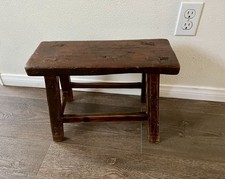 Rustic wooden stool for sale  Signal Hill