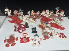 Lot vintage flocked for sale  Glen Ellyn