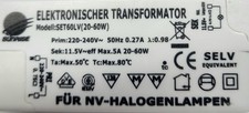 Sunrise transformator set60lv gebraucht kaufen  Bremen