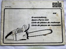 Solo 616 motorsäge gebraucht kaufen  Deutschland