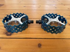 Crupi BMX-pedals Pedalen Pro Round Cage original oldschool vintage 9/16 comprar usado  Enviando para Brazil
