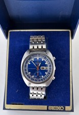 1971 SEIKO Japão 6139-6040T cronógrafo automático aço inoxidável - 1º proprietário comprar usado 1971 SEIKO Japão 6139-6040T cronógrafo automático aço inoxidável - 1º proprietário comprar usado  Enviando para Brazil