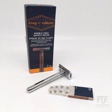 King gillette sicherheitsrasie gebraucht kaufen  Neustadt b.Coburg