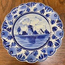 Delft blue plate for sale  Jamestown