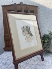 Dessin original signé d'occasion  Le Grand-Lucé