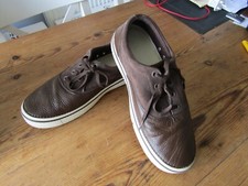 Crocs brown leather for sale  THIRSK