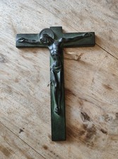 Crucifix bronze patine d'occasion  Witry-lès-Reims