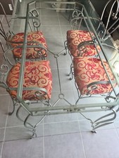Table fer forgé d'occasion  Cranves-Sales
