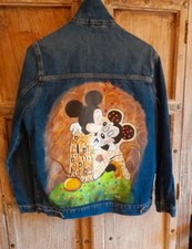 Blouson jean peint d'occasion  Frejus