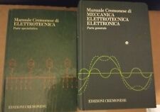 Manuale elettrotecnica cremone usato Manuale elettrotecnica cremone usato  Vermiglio