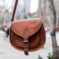 Leather vintage messenger for sale  Houston