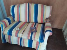 Multiyork striped sofa for sale  LOSTWITHIEL