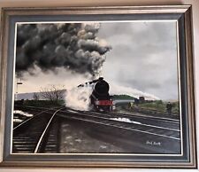 Original painting steam for sale  BIGGLESWADE