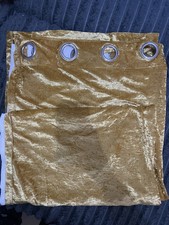 Gold velvet curtains for sale  NEWPORT