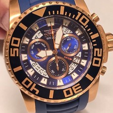Invicta 14674 Pro Diver cronógrafo ouro rosa aço relógio de mergulho 50 mm GB4R comprar usado  Enviando para Brazil