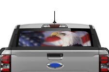 Usado, Adesivos perfurados para janela traseira Ford Maverick Eagle bandeira dos EUA 2022 - Presente comprar usado  Enviando para Brazil