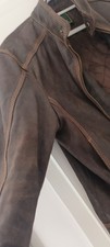 Heavy leather jacket for sale  WIGAN