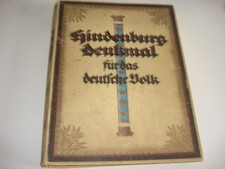 Antiquität buch hindenburg gebraucht kaufen  Waldsassen