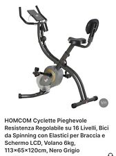 Ciclette pieghevole homcom usato  Vilminore di Scalve