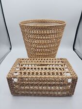 Vtg wicker bathroom for sale  Milwaukee