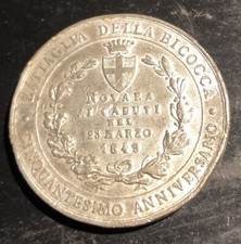 Medaglia novara caduti usato  Sassoferrato
