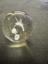 Tinkerbell etched glass for sale  ST. AUSTELL