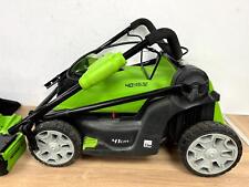 Greenworks g40lm41k2 cordless for sale  MANCHESTER