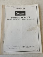 Sears super tractor for sale  Englewood