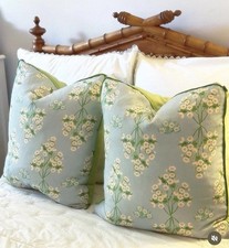 Par de capas de travesseiro Lulie Wallace de 20 pol. Parte traseira e flange pequena de linho contraste comprar usado Par de capas de travesseiro Lulie Wallace de 20 pol. Parte traseira e flange pequena de linho contraste comprar usado  Enviando para Brazil