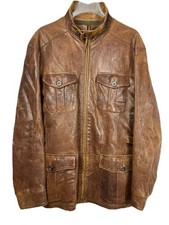Overland distressed leather for sale  Brooks
