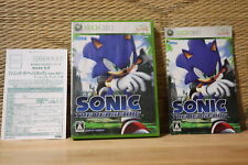 Conjunto completo Sonic the Hedgehog! XBOX 360 Japão Microsoft muito bom estado! comprar usado  Enviando para Brazil