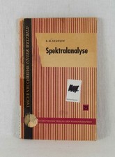 Spektralanalyse zur wissenscha gebraucht kaufen  Berlin