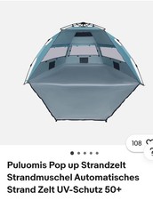 Pupap zelt personen gebraucht kaufen  Berlin