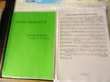 Panis angelicus brass for sale  PETERBOROUGH