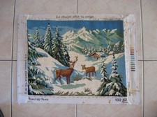 Chalet neige cerf d'occasion  Hazebrouck