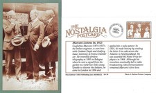 Postcard guglielmo marconi for sale  CHESTER