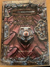 manuali dungeons dragons manuale dei mostri usato  Genova