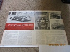 Vintage auburn speedster for sale  Baltic