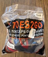 Cubiertas protectoras para botas y zapatos Impacto T2GUM Toes2Go, medianas, rojas segunda mano  Embacar hacia Mexico