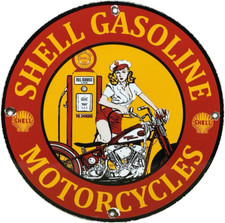 Vintage shell motorcycle for sale  Omaha