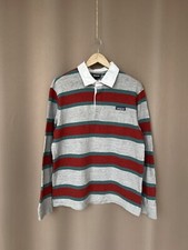 Camisa masculina de rugby leve de manga comprida Patagonia tamanho M gola listrada, usado comprar usado  Enviando para Brazil