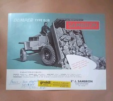 Sambron dumper d18 usato  Brescia