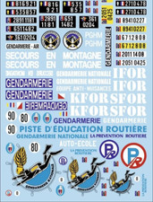 Gendarmerie nationale décalco d'occasion  Lillers
