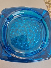 Vintage blue glass for sale  CHELMSFORD