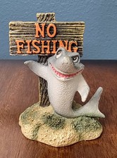 Decoración de tiburón de acuario "sin pesca" segunda mano  Embacar hacia Mexico