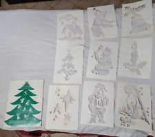 Christmas stencil natale usato  Peveragno