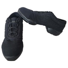 Usado, Tênis Capezio Feminino Lona Preta Top Baixo Dança Jazz Hip Hop 7 comprar usado  Enviando para Brazil
