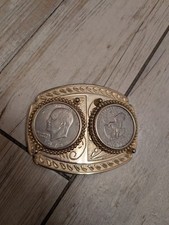 Fibbia ottone country usato  Modena