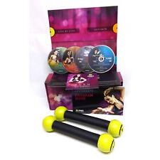 ZUMBA "Exhilarate" 5 DVD y Toning Stick Programa Juego de Entrenamiento - Poco Uso segunda mano  Embacar hacia Argentina